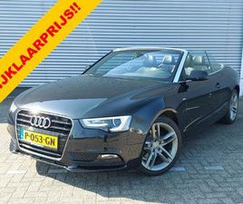 AUDI A5 CABRIOLET 1.8 TFSI PRO LINE S-LINE AUTOMAAT, NAVIGATIE, STOELVERWARMING,PARKEERSENSOREN,XENON VERLICHTING,