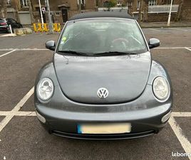 NEW BEETLE CABRIOLET - ÉCHANGE STANDARD DU MOTEUR (1400 CM3-16 SOUPAPES), TOIT/CAPOTE ET FREINS NEUFS