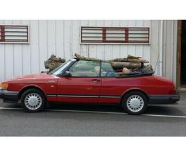 SAAB 900 1987 SAAB 900 ROUGE MANUEL, 5 VITESSES CONDUITE À GAUCHE...