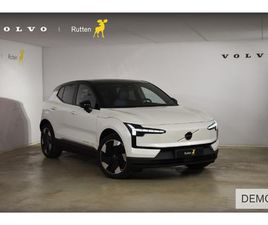 VOLVO EX30 SINGLE VOLVO EX30 272PK SINGLE MOTOR EXTENDED RANGE PLUS 69 KWH / EXTRA GETINT GLAS / CRYSTAL WHITE / 19 INCH VELGEN