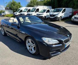 BMW SERIE 6 CABRIOLET 640 2014 BMW 6 SERIES 3.0 640D M SPORT AUTO EURO 5 (START/STOP) 2DR CONVERTIBLE DIESEL AUTOMATIC
