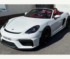 PORSCHE 718 BOXSTER SPYDER 4.0 SPYDER EURO 6 (START/STOP) 2DR