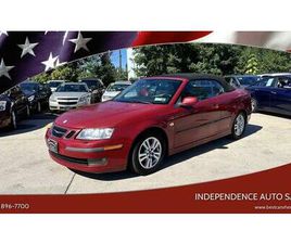 SAAB 9-3 CABRIOLET USED 2006 SAAB 9-3 2.0T 2DR CONVERTIBLE