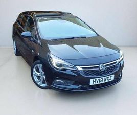 VAUXHALL ASTRA 2018 18 VAUXHALL ASTRA 1.4I TURBO SRI SPORTS TOURER 5DR PETROL AUTO EURO 6 (S/S)
