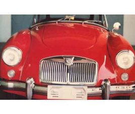 1958 MG MGA ROUGE MANUEL, 4 VITESSES CONDUITE À GAUCHE IN...
