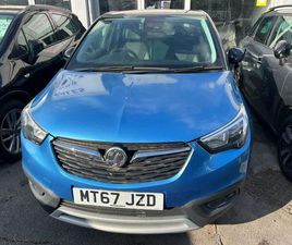 VAUXHALL CROSSLAND X VAUXHALL CROSSLAND X 1.6 TURBO D ECOTEC TECH LINE NAV EURO 6 (START/STOP) 5DR