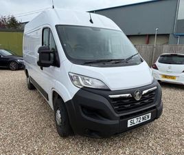 VAUXHALL MOVANO 2022 VAUXHALL MOVANO 2.2 CDTI 3500 BITURBO DYNAMIC FWD L2 H2 EURO 6 (START/STOP) 5DR PANEL VAN DIESEL MA...