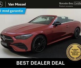 MERCEDES CLE CABRIOLET MERCEDES-BENZ CLE CABRIOLET 200 AMG LINE PREMIUM /RIJASSISTENTIEPAKKET PLUS /LEDER /DIGITAL LIGHT /BURMESTER /360 CAMERA