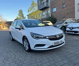 VAUXHALL ASTRA 2017 VAUXHALL ASTRA 1.6CDTI DESIGN (136PS) (START/STOP) SPORT TOURER