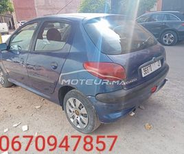 PEUGEOT 206 PEUGEOT 206 1998 1998 DIESEL 449775 OCCASION À MARRAKECH MAROC
