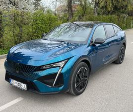 PEUGEOT 408 PEUGEOT 408 1.6 HYBRID AUTOMATIK / PDV / REG. 1GOD/ ODLIČNO STANJE, 2023 GOD.