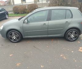 VOLKSWAGEN GOLF VW GOLF TDI BEZ SUDARA, ORIGINAL 155 000 KM, REG 1 GOD, 2005 GOD.