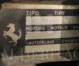 FERRARI 330 330 330 GT S1 2 2