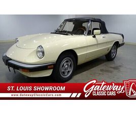 ALFA ROMEO SPIDER DUETTO 1984 ALFA ROMEO SPIDER CONVERTIBLE FOR SALE