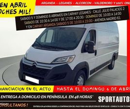 CITROEN JUMPER 35 L4H3 HEAVY HDI 150 FURGÓN 96KW 130CV