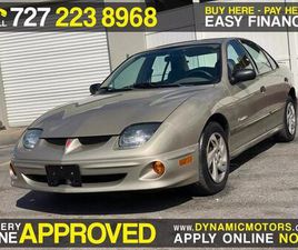 PONTIAC SUNFIRE USED 2002 PONTIAC SUNFIRE SE SEDAN 4D