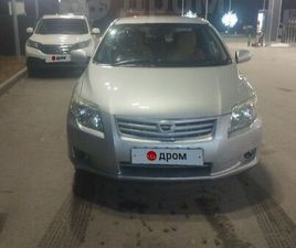 TOYOTA COROLLA AXIO ПРОДАЖА TOYOTA COROLLA AXIO, 2009 ГОД В НОВОСИБИРСКЕ