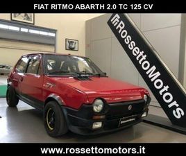 FIAT RITMO RITMO RITMO 125 TC 3 PORTE ABARTH