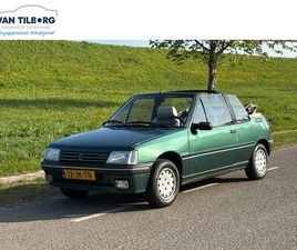 PEUGEOT 205 CABRIOLET PEUGEOT 205 - 1.4 ROLAND GARROS OUTLET | SUPERDEAL | OPRUIMING
