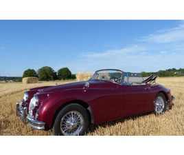 JAGUAR XK XK150 1960 JAGUAR XK150 ROUGE FONCÉ AUTOMATIQUE CONDUITE À GAUC...