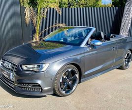 AUDI S3 QUATTRO SÉRIE 3 CABRIOLET (8V7) 2.0 TFSI S-TRONIC6 300 CV BOÎTE AUTOMATIQUE
