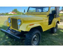 JEEP CJ5 1978 JEEP CJ5 JAUNE MANUEL, 3 VITESSES CONDUITE À GAUCHE...