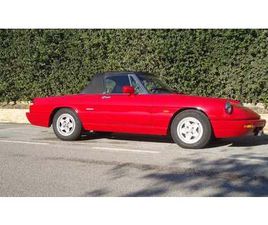 ALFA ROMEO SPIDER DUETTO ALFA ROMEO SPIDER ROSSO MANUEL, 5 VITESSES CONDUITE À GAU...