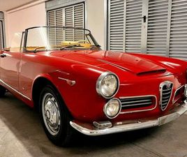 ALFA ROMEO ALFA ROMEO 2600 SPIDER TOURING ALFA ROMEO 2600 SPIDER TOURING