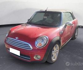 MINI COOPER D CABRIO 2.0 COOPER D AUTO