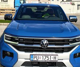VW AMAROK 3.0V6 AVENTURA REG+NOVE GUME+SERVIS U CIJENI, 2023 GOD.