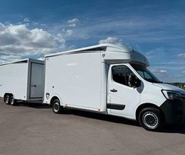 RENAULT MASTER EUROBOX XL MED EUROBOX TRAILER SKÅPBIL/SLÄP