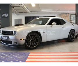 DODGE CHALLENGER SHAKER DODGE CHALLENGER 6.4 V8/SHAKER/SCAT PACK/AZONNAL ELVIHETŐ/CARPLAY/MCB/GARANCIA/BALESETMENTES