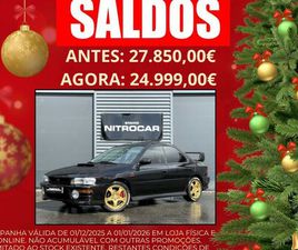 SUBARU IMPREZA GT TURBO SUBARU IMPREZA 2.0 GT 4WD CATALUNYA 250.CV JULHO/97