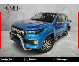 2026 FOTON TUNLAND 2.0T G7 EXALTED 4X4 DOUBLE-CAB AUTO