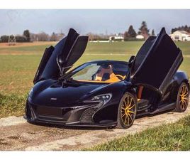 MC LAREN 650S SPIDER 3.8L V8 650 CH - 2ÈME MAIN IMMATRICULÉE FRANCE - E