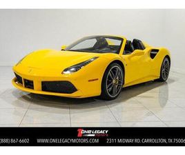 FERRARI 488 SPIDER USED 2017 FERRARI 488 SPIDER BASE