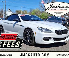 BMW SERIE 6 CABRIO 650 USED 2014 BMW 650 XDRIVE