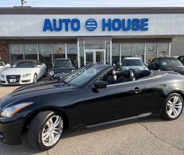 INFINITI G CABRIOLET G37 USED 2009 INFINITI G37 BASE