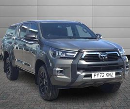 TOYOTA HILUX INVINCIBLE X PICKUP'S 2.8 D-4D INVINCIBLE X AUTO 4WD EURO 6 (START/STOP) 4DR