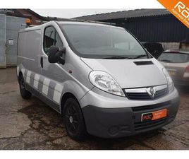 VAUXHALL VIVARO 2.0 2900 CDTI ECOFLEX SWB 89 BHP L1 H1 *NO VAT* NO VAT TOW BAR L1 H1 AIR CON 3 SEAT