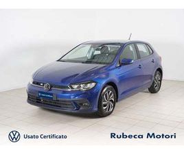 VOLKSWAGEN POLO 1.0 TSI LIFE 95CV DSG DEL 2023 USATA A CITTA' DELLA PIEVE