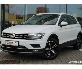 VOLKSWAGEN TIGUAN VOLKSWAGEN TIGUAN, 2020R. FV23%, HAK, GRZANE FOTELE+KIEROWNICA, FULLLED, C… BIELSKO-BIALA - SPRZEDAJEMY.PL