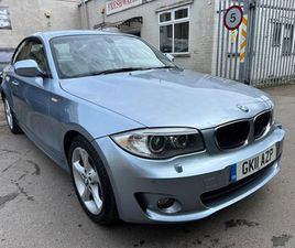 BMW SERIE 1 COUPE 120 2011 BMW 1 SERIES 2.0 120I SE COUPE 2D AUTO