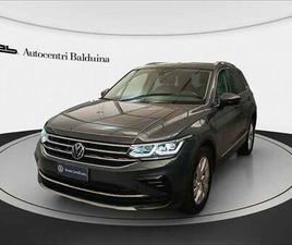 VOLKSWAGEN TIGUAN VOLKSWAGEN TIGUAN 1.4 TSI EHYBRID DSG ELEGANCE DEL 2021 USATA A ROMA
