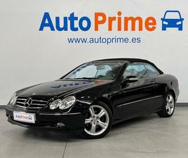MERCEDES CLK CLK 320 CLK 320 CABRIO ELEGANCE 160 KW (218 CV)