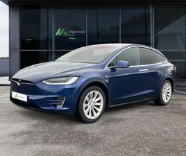 TESLA MODEL X - 100D 5 PLACES GARANTIE JUSQU'À AVRIL 2027 KILOMÉTRAGE ILLIMITÉ - BLEU MÉTALLISÉ