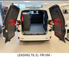 ID BUZZ CARGO/DOBLE BAKDØRER/H-FESTE/2 X SKYVEDØR