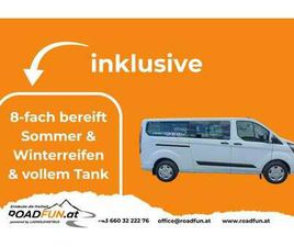 FORD TRANSIT CUSTOM FORD TRANSIT CUSTOM VARIOBUS 2,0 TDCI L2H1 340 TREND MIT AHK, 8-FACH BEREIFT,....