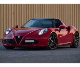 ALFA ROMEO 4C SPIDER ALFA ROMEO 4C SPIDER