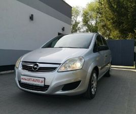 OPEL ZAFIRA OPEL ZAFIRA B 1.6 16V ECOTEC 116KM KLIMA POD. FOTELE LIFT 7-OSÓB SERWISOWANY